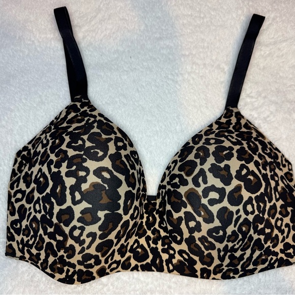 KNIX Leopard Print Wireless Contour Bra - Picture 1 of 14